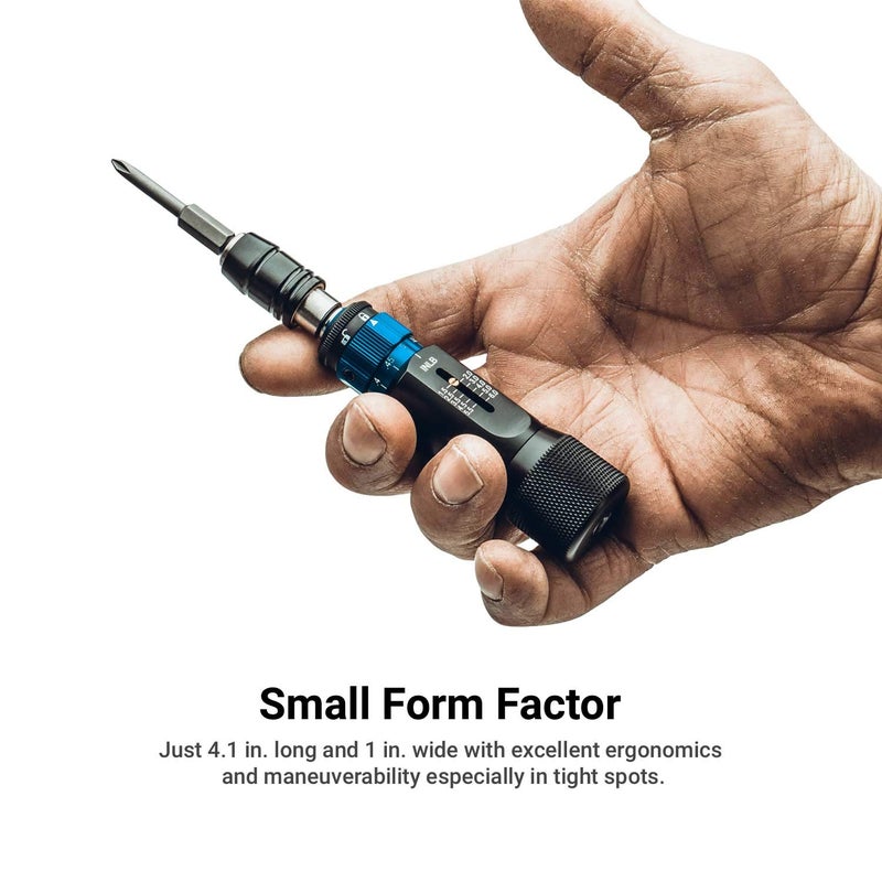 Capri Tools Ultra Precision Certified Torque Limiting Screwdriver Set, 1.5 to 6 in. lbs. in 0.05 in. ib. Increments - Image 4